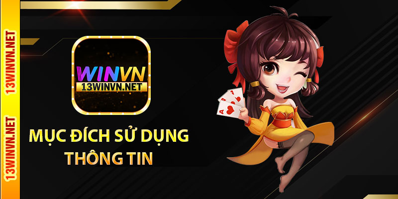 Mục đích sử dụng thông tin